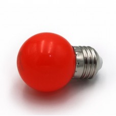 Λάμπα LED 2W E27 230V Κόκκινη 13-27022